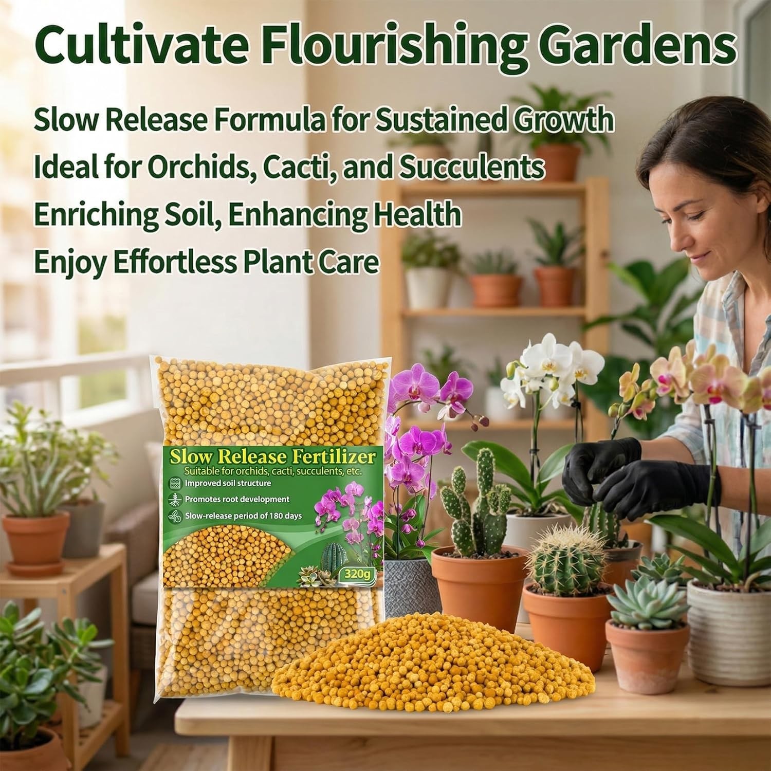 Organic Slow Release Fertilizer All Purpose Plant Food 28 oz Vegetable Garden