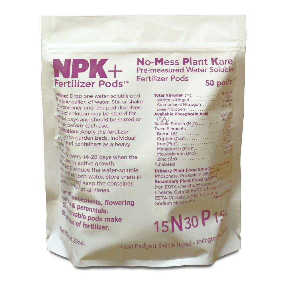 Plant with Purpose NPK+ Fertilizer Pods All Purpose 28 Oz. (50-Pack)