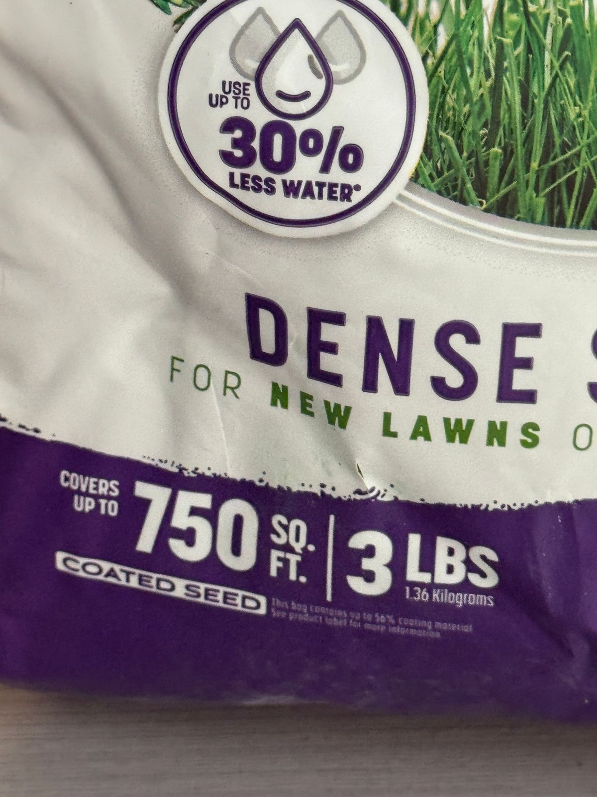 Pennington Grass Seed Dense Shade 3 Lbs Covers 750 Sq Ft Coated Seed Fertilizer