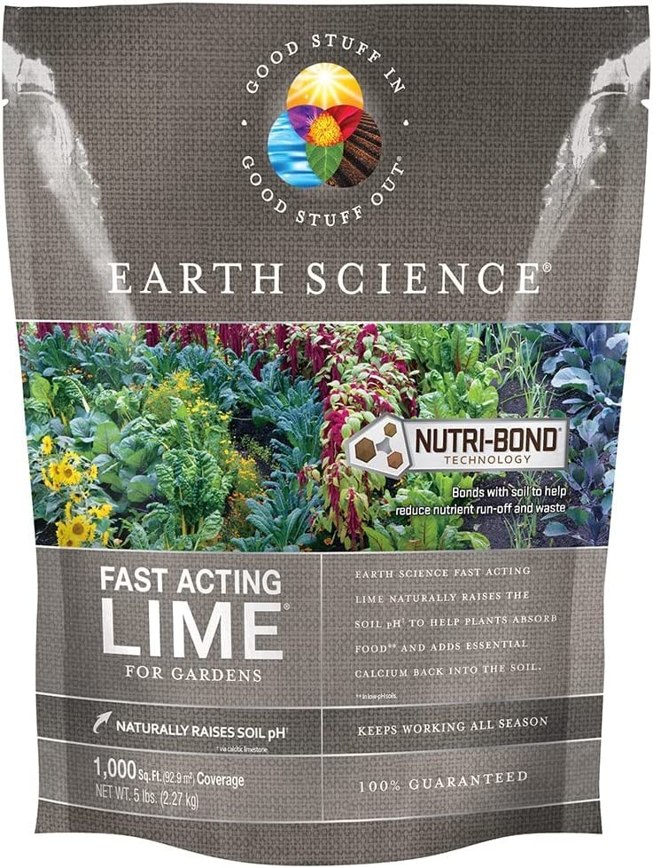 Fast Acting Lime Granules—5lb— Instantly Raise pH of Soil & Reduce Nutrient R…