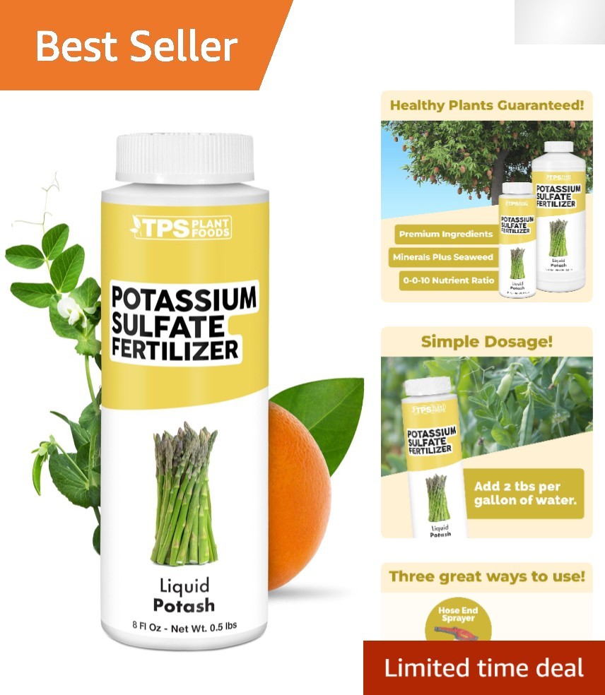 Liquid Plant Nutrient Blend – 8 oz for Fruits, Vegetables & Ornamental Plants