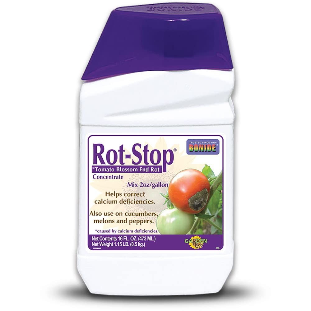 Bonide Rot-Stop Tomato Blossom End Rot, 16 oz Concentrated 16 oz, Brown/A