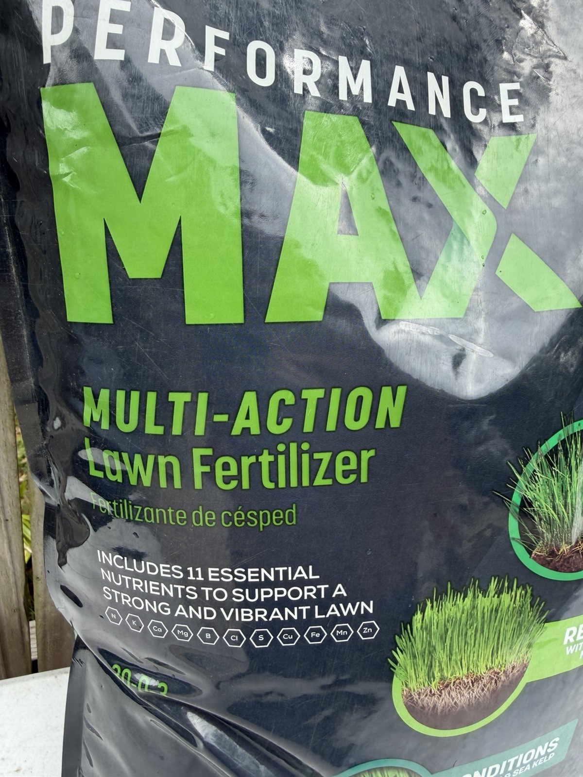 Sta-Green Performance Max Lawn Fertilizer 30-0-3 Multi-Action 43 lb 14400 Sq Ft
