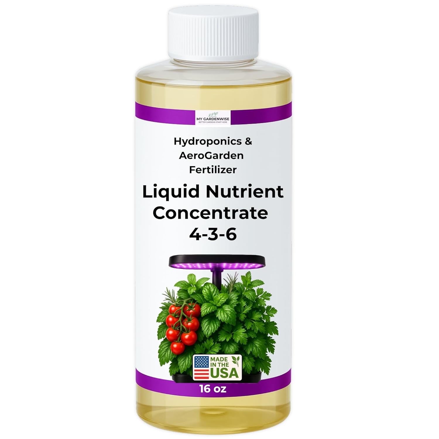 Liquid Plant Food – Hydroponics Nutrients for Indoor House Plants Tomato