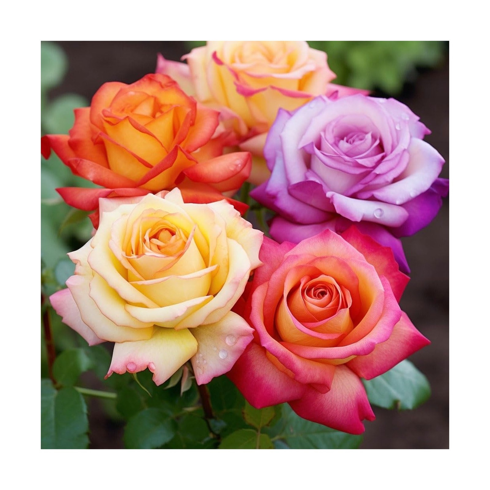 250+ Mix Climbing Roses Flowers Seeds -Rose Bushes Vine Climber Rose Seeds fo…