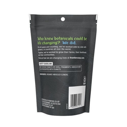 Organic Hibiscus Flowers 5.82 Oz By Frontier Coop