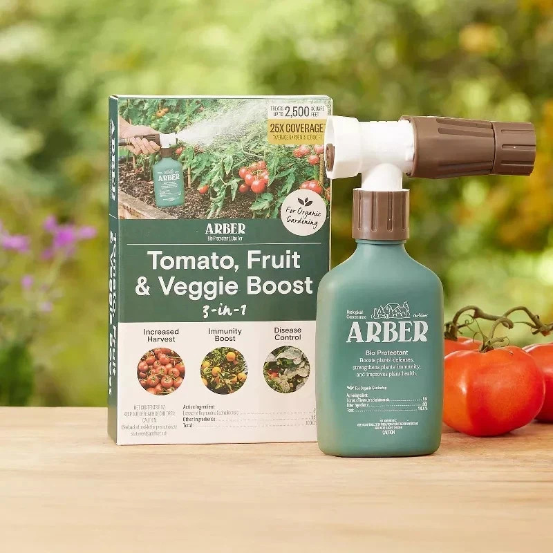 Arber Organic Fruit & Veggie 3-in-1 Boost and Ready to Spray Care Fertilizer 8oz