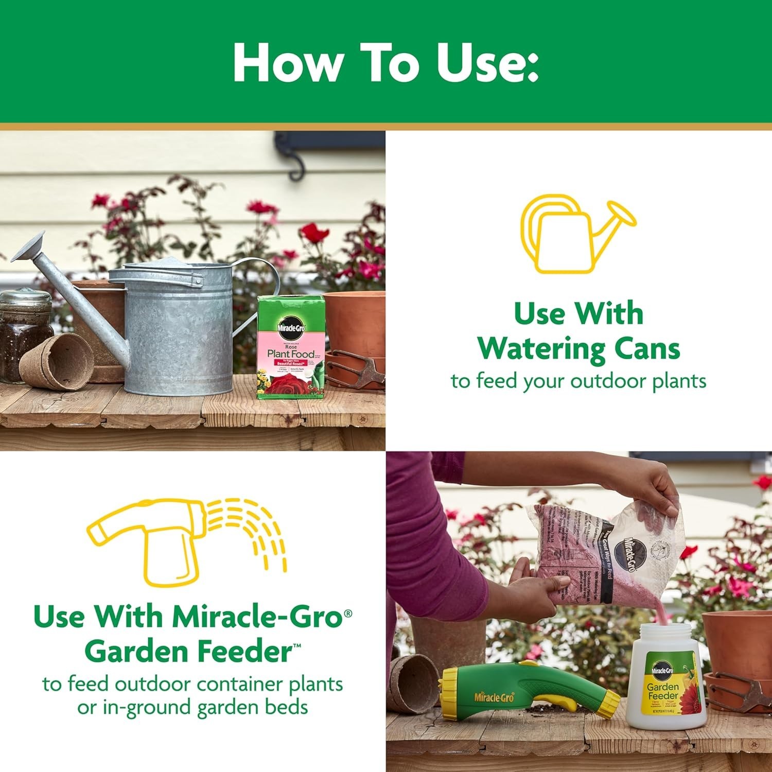 Instant Action 1.5 lb Water Soluble Rose Food – Safe for Indoor & Outdoor Use