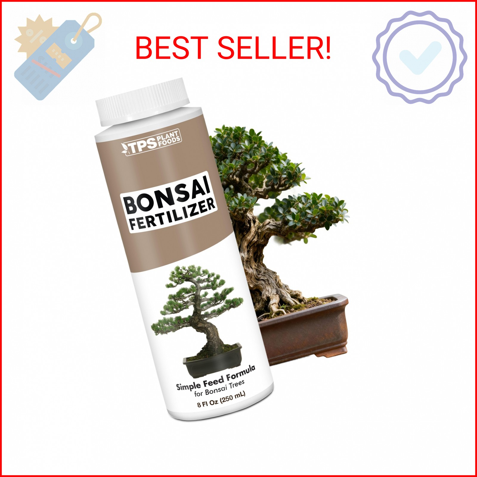 Bonsai Fertilizer – Liquid Plant Food for Healthy Growth, Vibrant Foliage & Stro