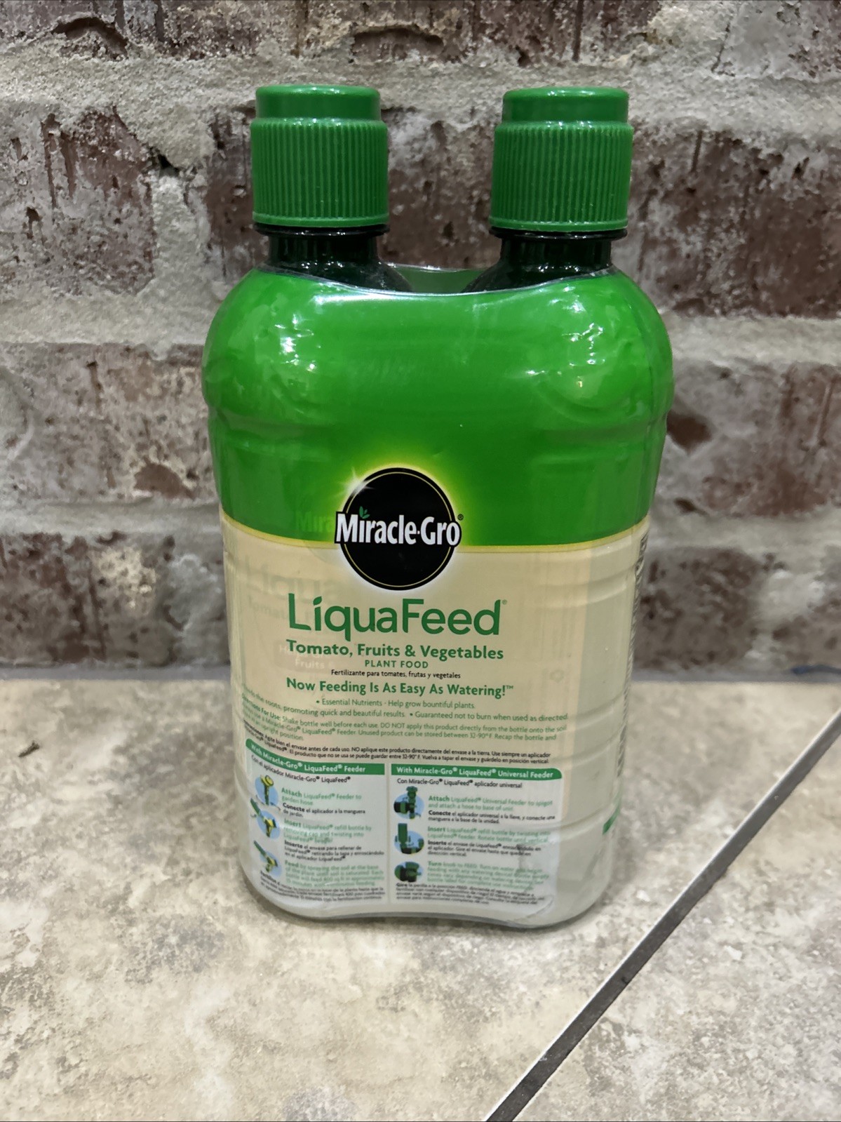 LiquaFeed 16 oz. Liquid Tomato, Fruits and Vegetables Plant Food Refills 2-Pack