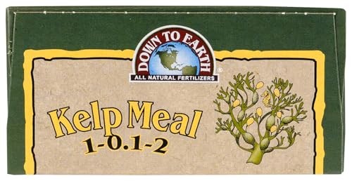 Down to Earth Organic Kelp Meal Fertilizer Mix 1-0.1-2, 0.5 lb