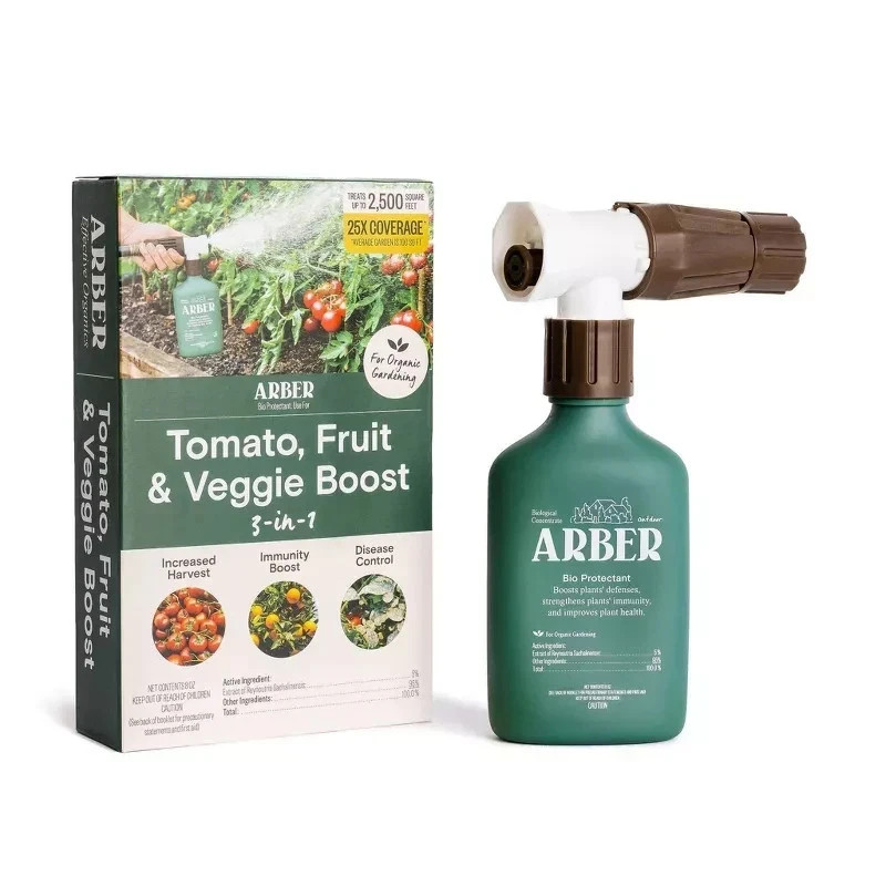Arber Organic Fruit & Veggie 3-in-1 Boost and Ready to Spray Care Fertilizer 8oz