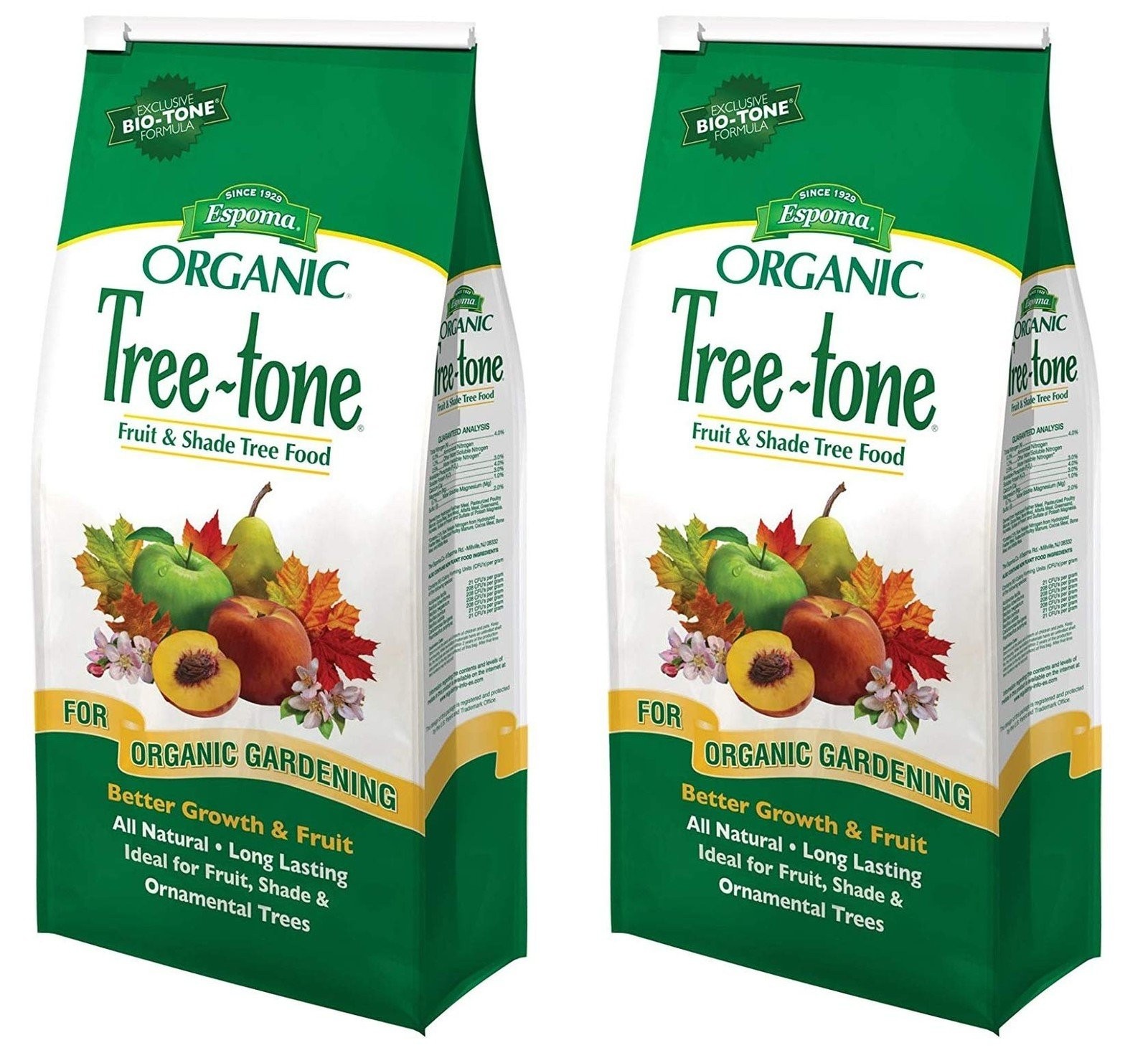 Espoma TR4 4-Pound Tree-Tone 6-3-2 Plant Food (Pack of 2)