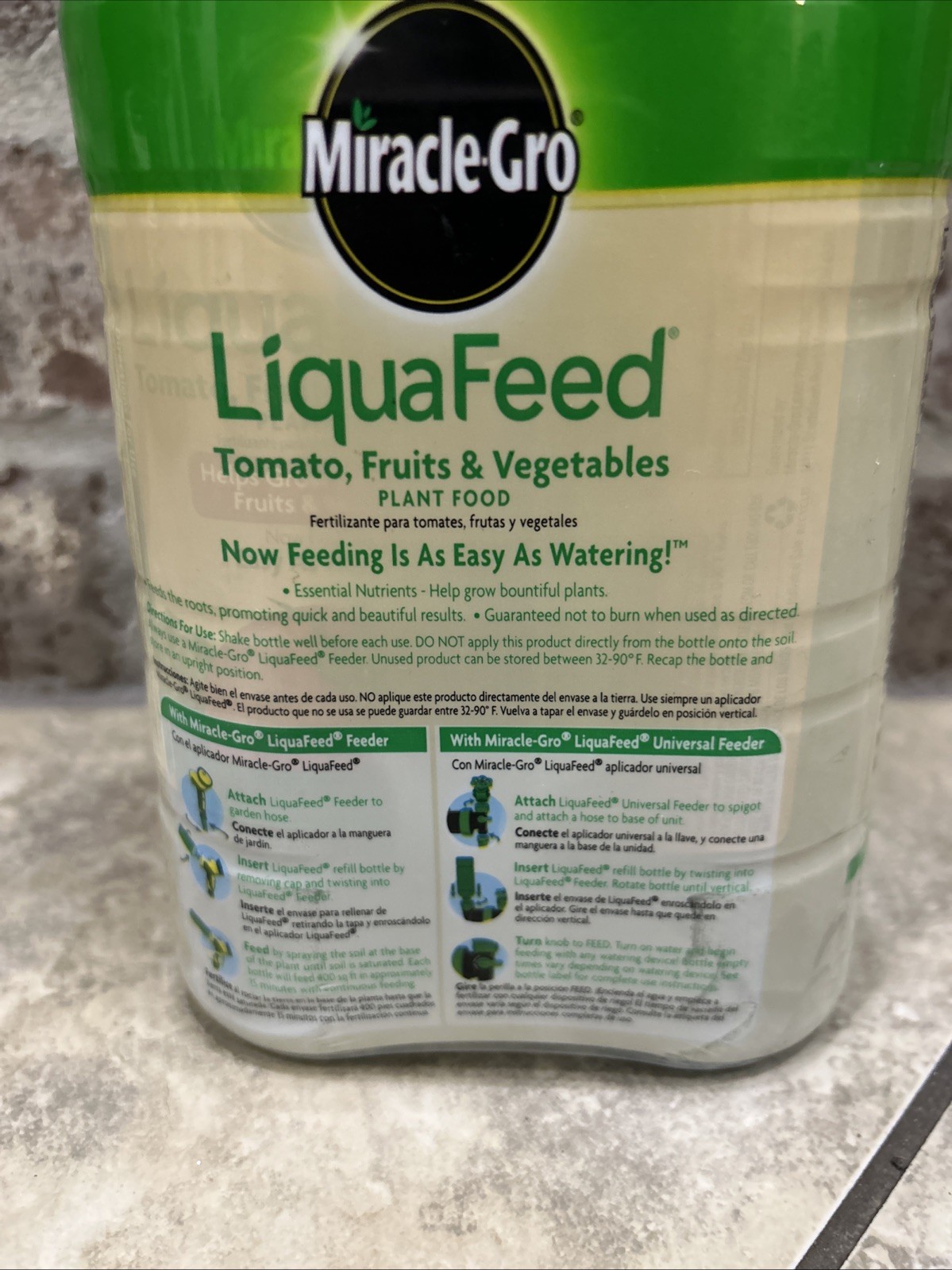 LiquaFeed 16 oz. Liquid Tomato, Fruits and Vegetables Plant Food Refills 2-Pack