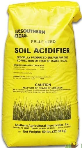 Soil Acidifier, 90% Sulfur (50lb) – 50 LB