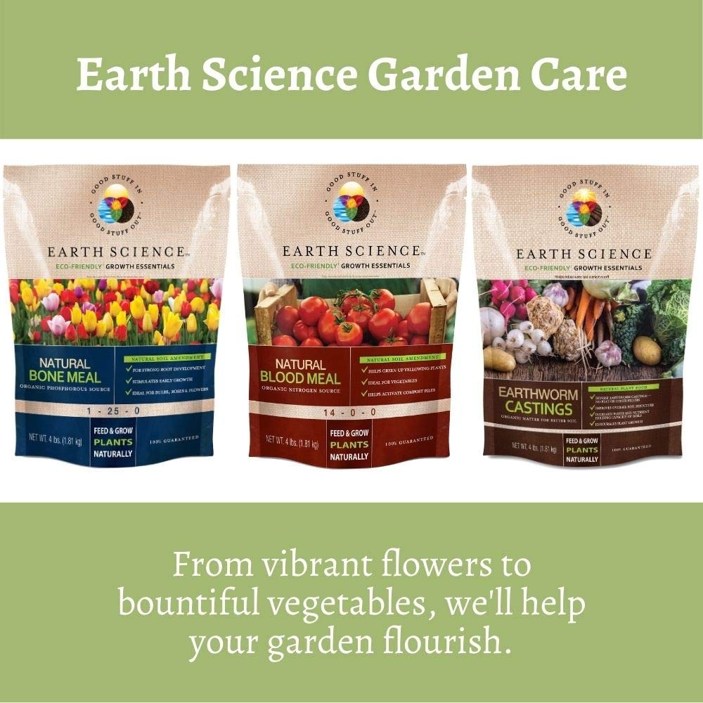 Natural Bone Meal Plant Food 3 lb Ideal for Bulbs, Gardens, and Shrubs