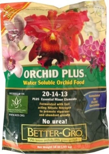 Better Gro Orchid Plus Fertilizer 20-14-13 Water Soluble – 16 Oz.