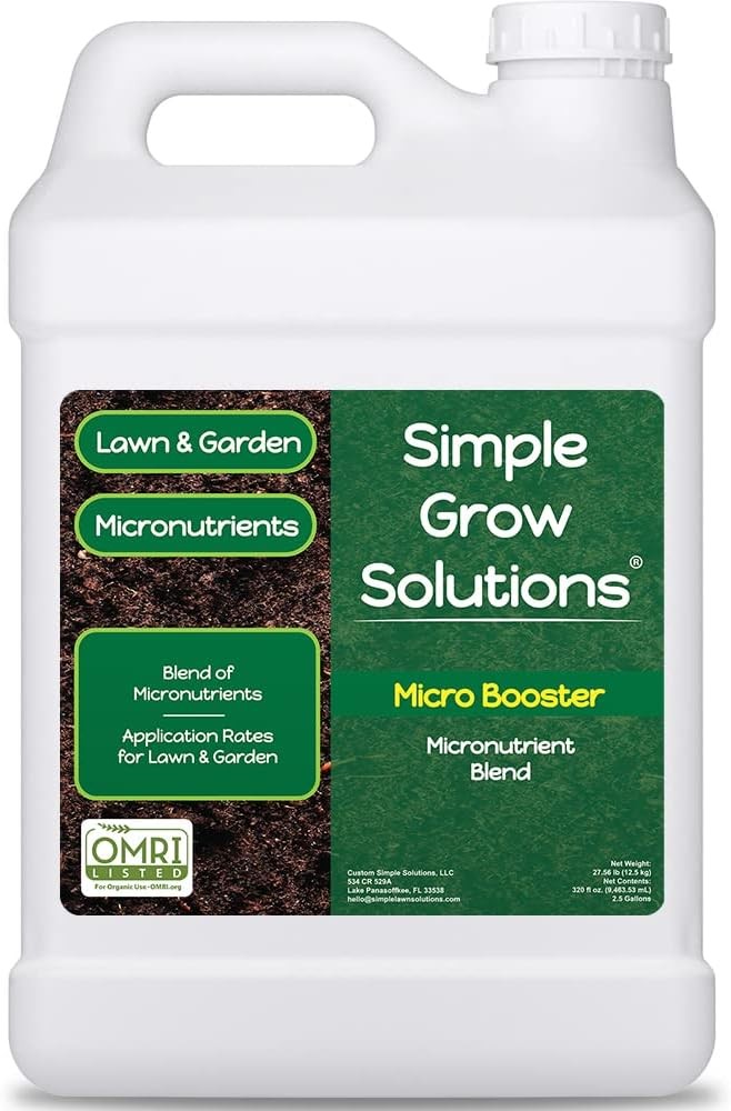 Micronutrient Booster- Complete Plant & Turf Nutrients- Simple Grow Solutions-