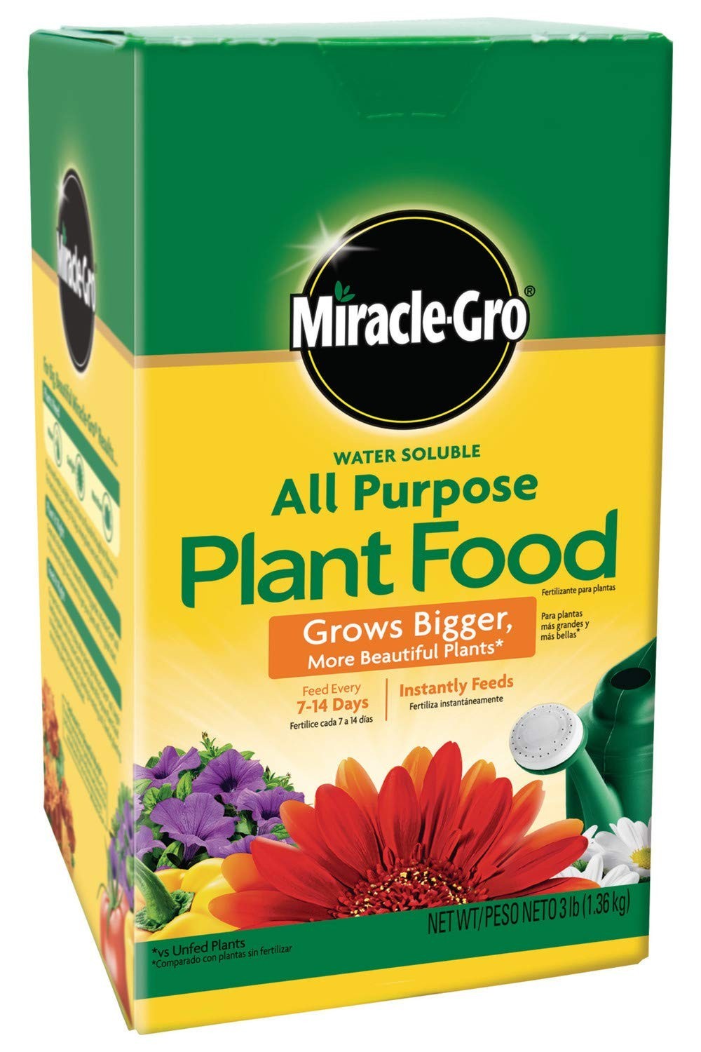 Miracle-Gro Water Soluble All Purpose Plant Food Fertilizer for Indoor or Out…