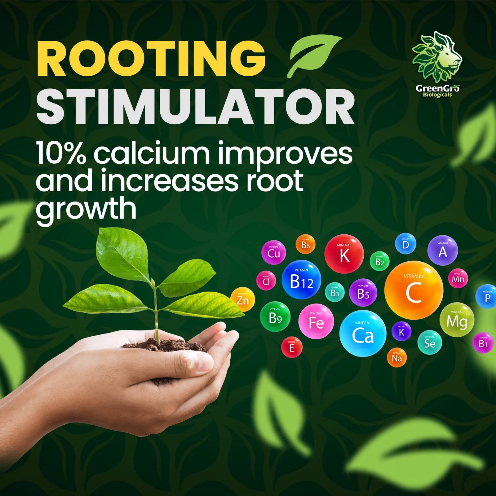 GreenGro Green Aminos, Rooting Stimulator Blend with Amino Acids and Nutrients f