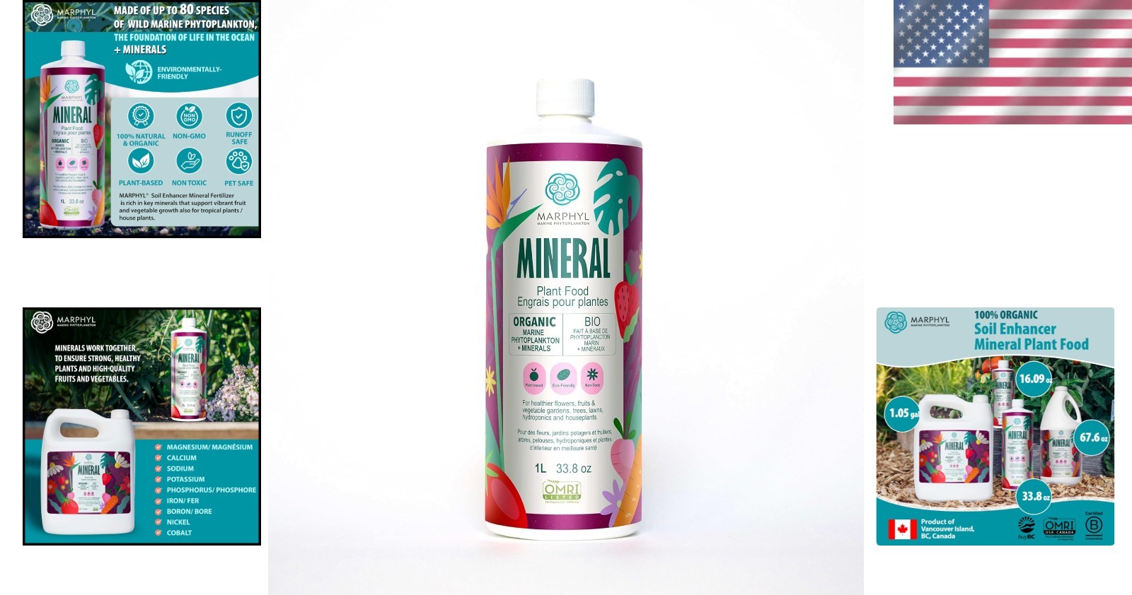 Organic Minerals Liquid Fertilizer – Plant Growth Booster