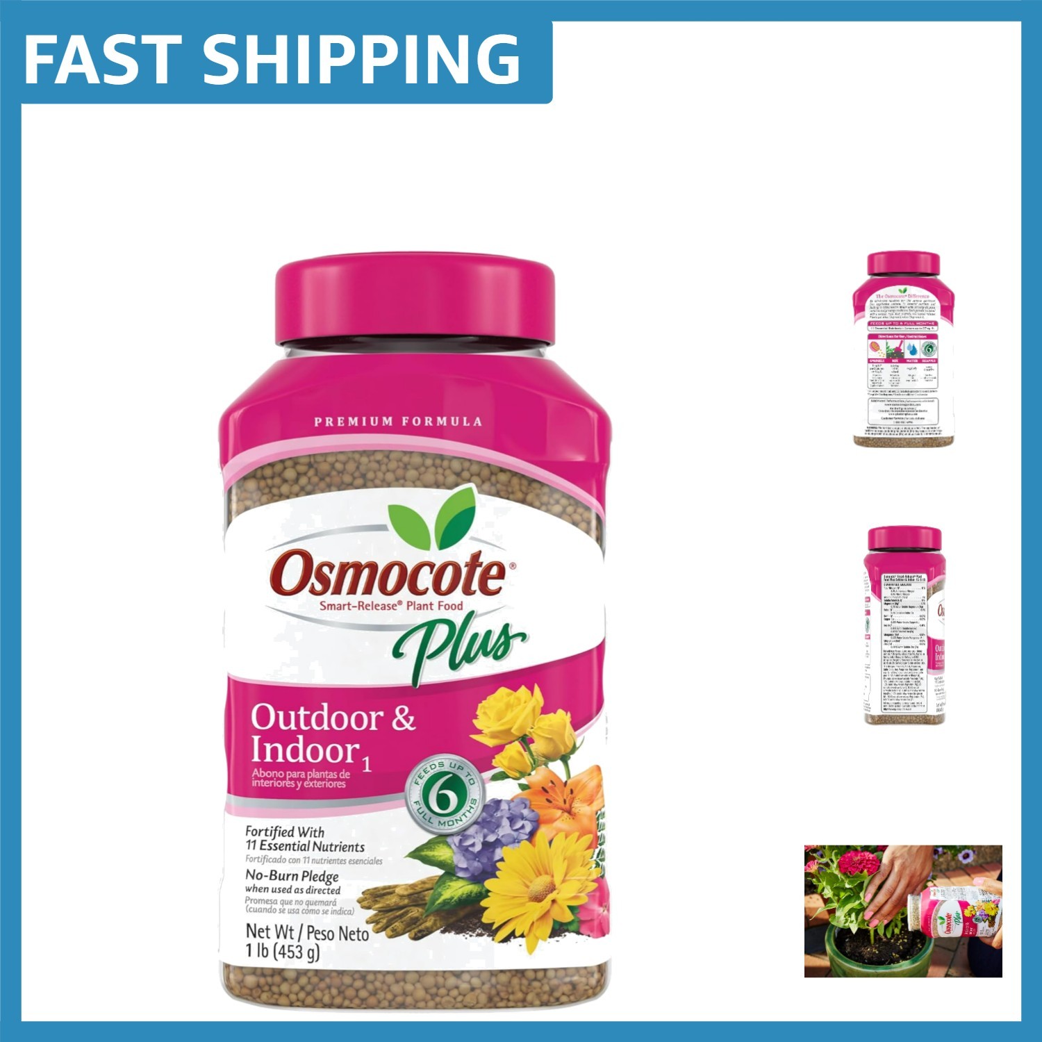 1 lb Smart-Release Fertilizer – Continuous Nutrition for Indoor & Outdoor Plants