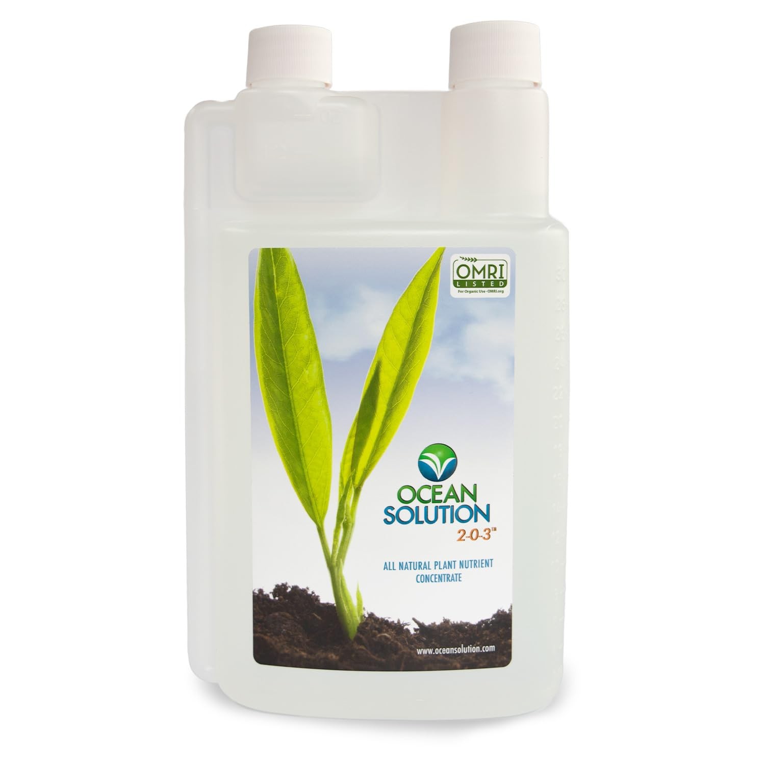 OceanSolution 203 All Natural Liquid Fertilizer – 32 Oz Concentrated Mineral