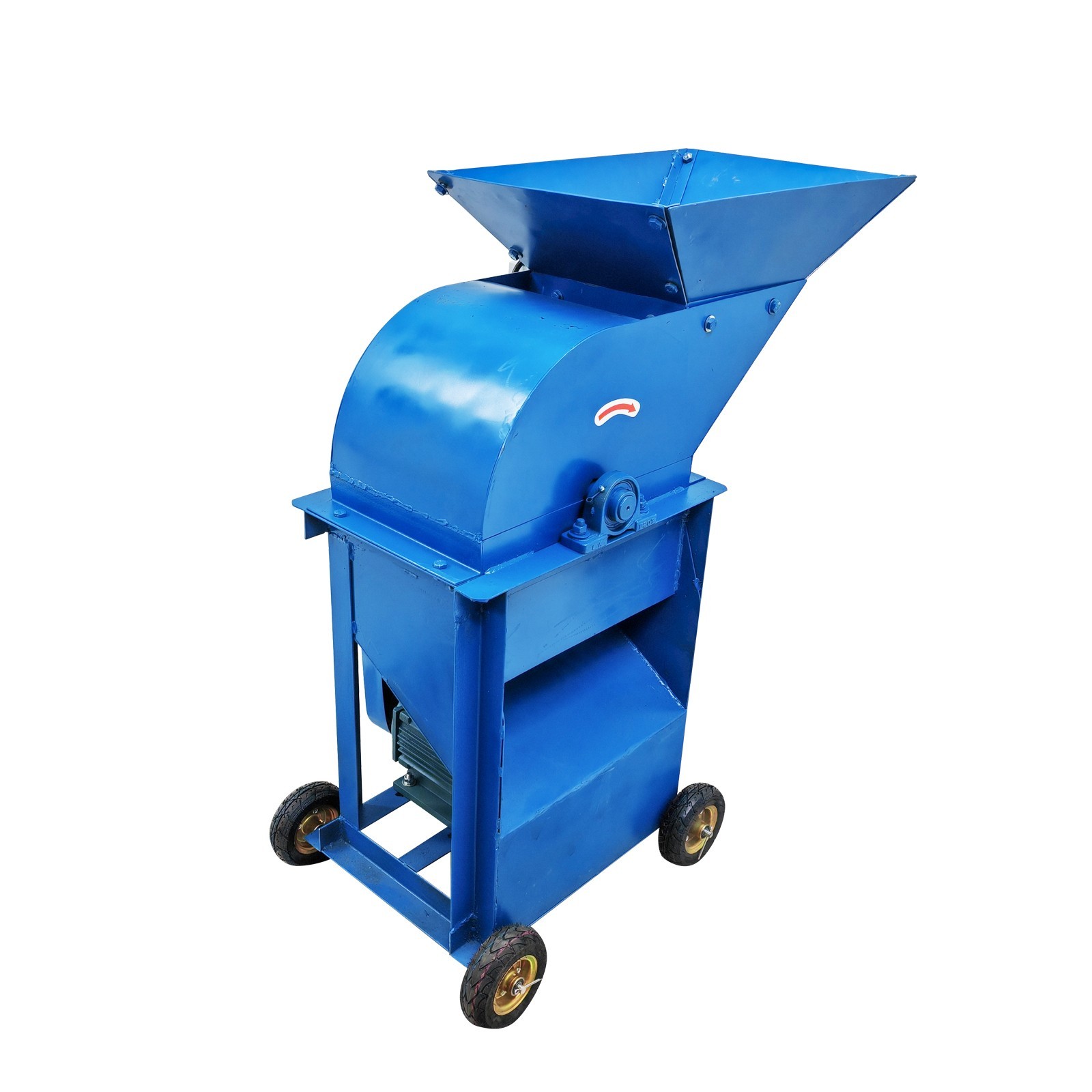 220V Soil Crusher Organic Fertilizer Crusher 2-3Ton/H Pulverizer W/Large Port