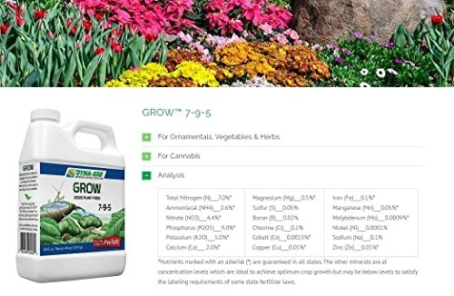 Concentrated Liquid Plant Food 32 oz Fertilizer for Roses Orchids Flowering