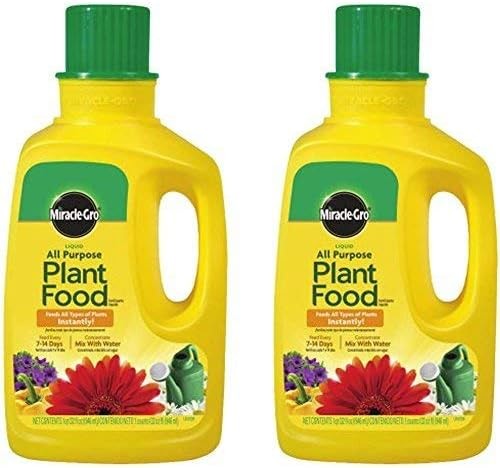 1001502 Liquid All Purpose Plant Food Concentrate 12-4-8 32-Ounce Bottle 2-Pack