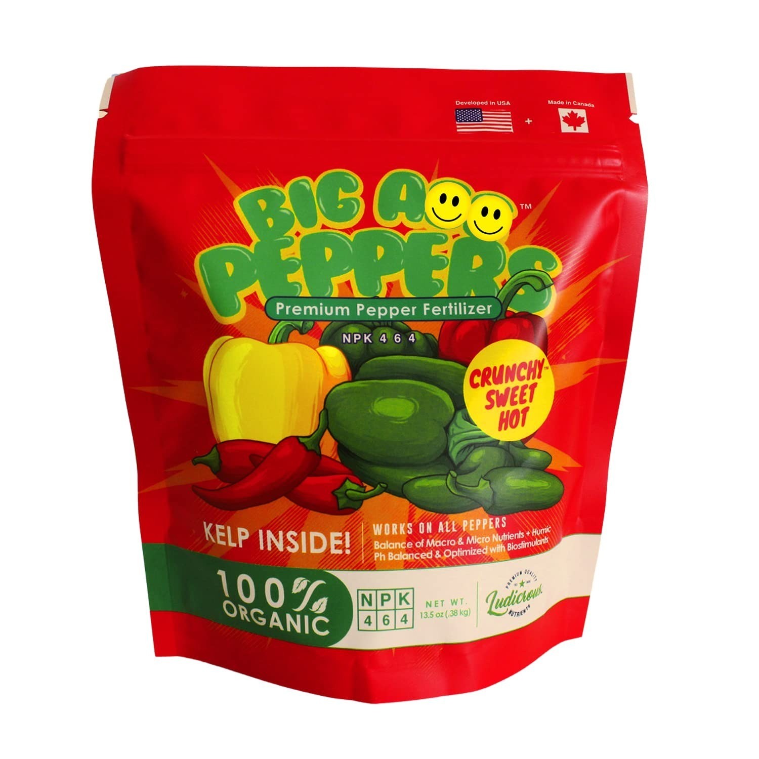12oz Organic Pepper Fertilizer Plant Food for Veggies Free Shipping