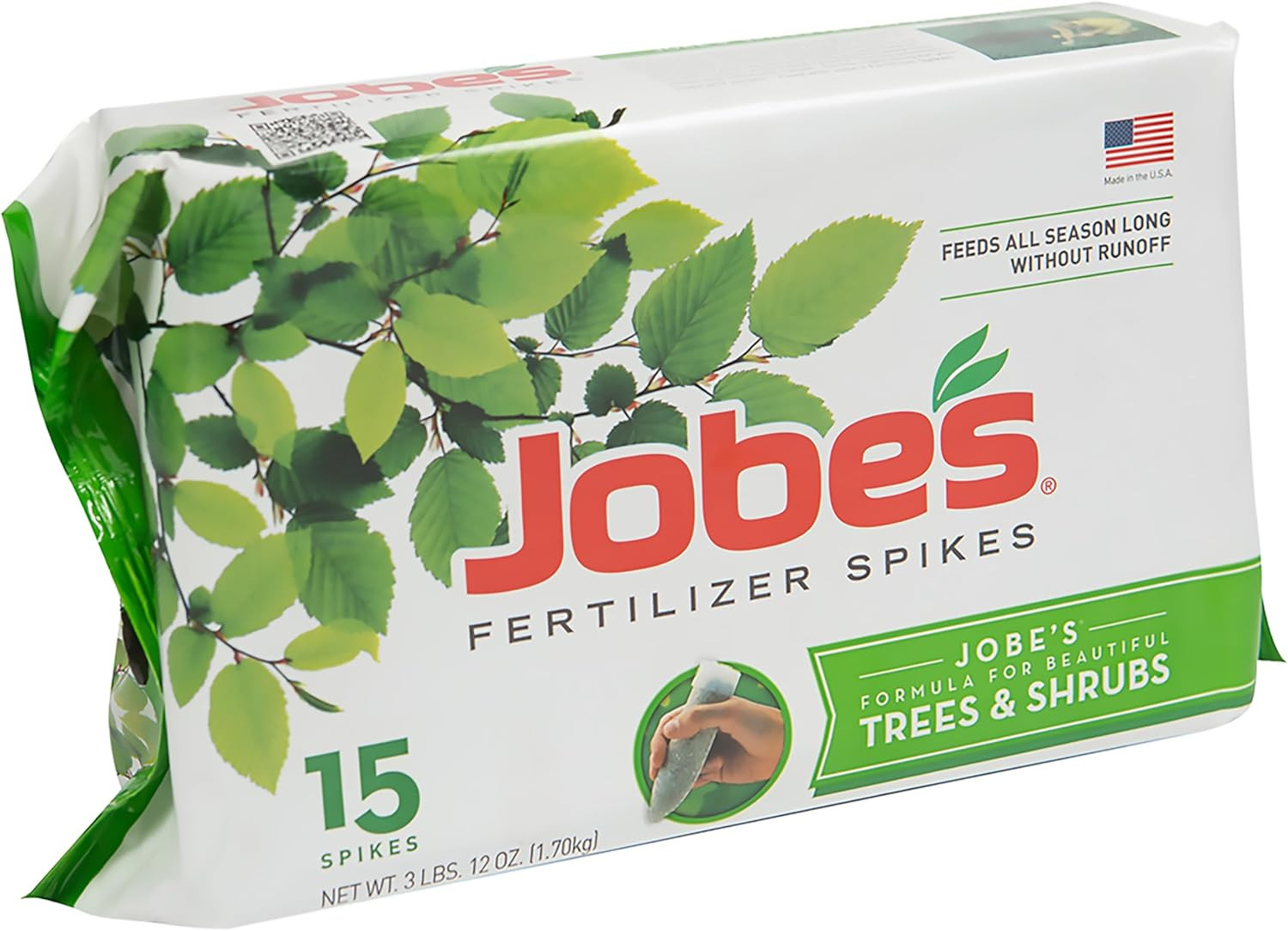 Jobe’S Slow Release Tree and Shrub Fertilizer Spikes, Easy Plant Care for Oak, M