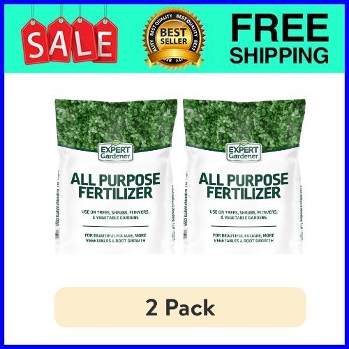 Expert Gardener 10-10-10 All Purpose Fertilizer 40 lb 2-Pack