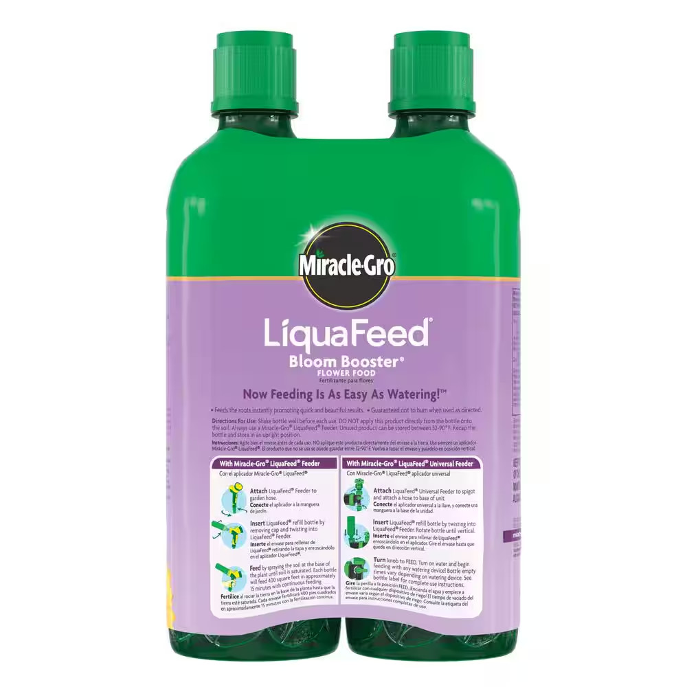 Liquafeed 16 Oz. Bloom-Booster Flower Food Refills (2-Pack)