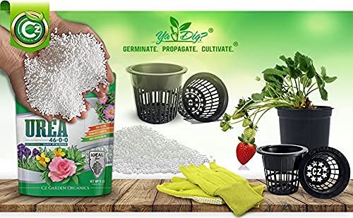 Urea Fertilizer 46-0-0 Made in USA – 5LB Cz Garden Organics 5LB, Green