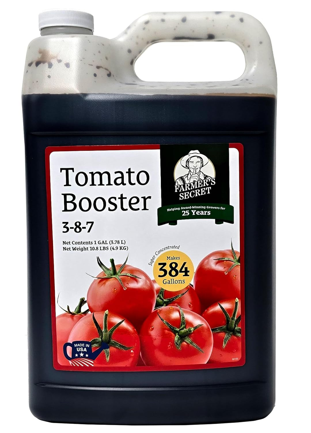 Farmer’s Secret Tomato Booster Fertilizer – Super Concentrated – 3:8:7 Ratio For