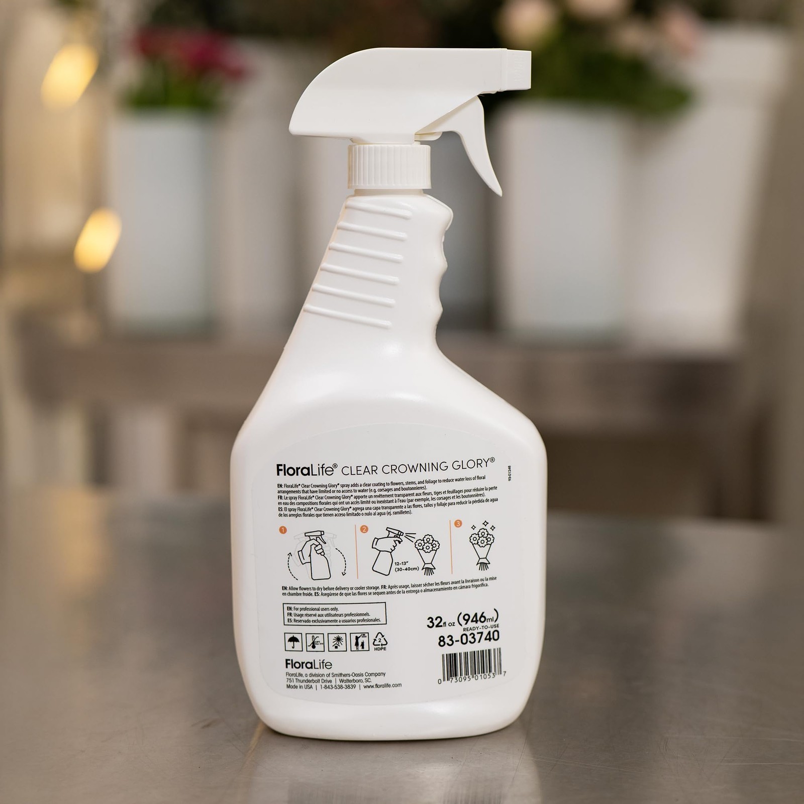 Liquid Shield Finishing Spray for FreshCut Flowers 32 fl oz