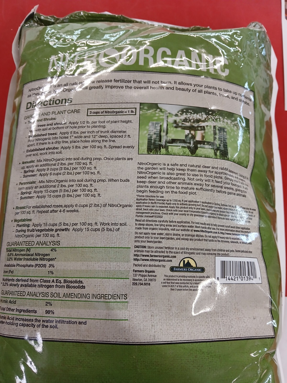 GREEN VIEW LAWN STARTER FERTILIZER 2500 SQ FT