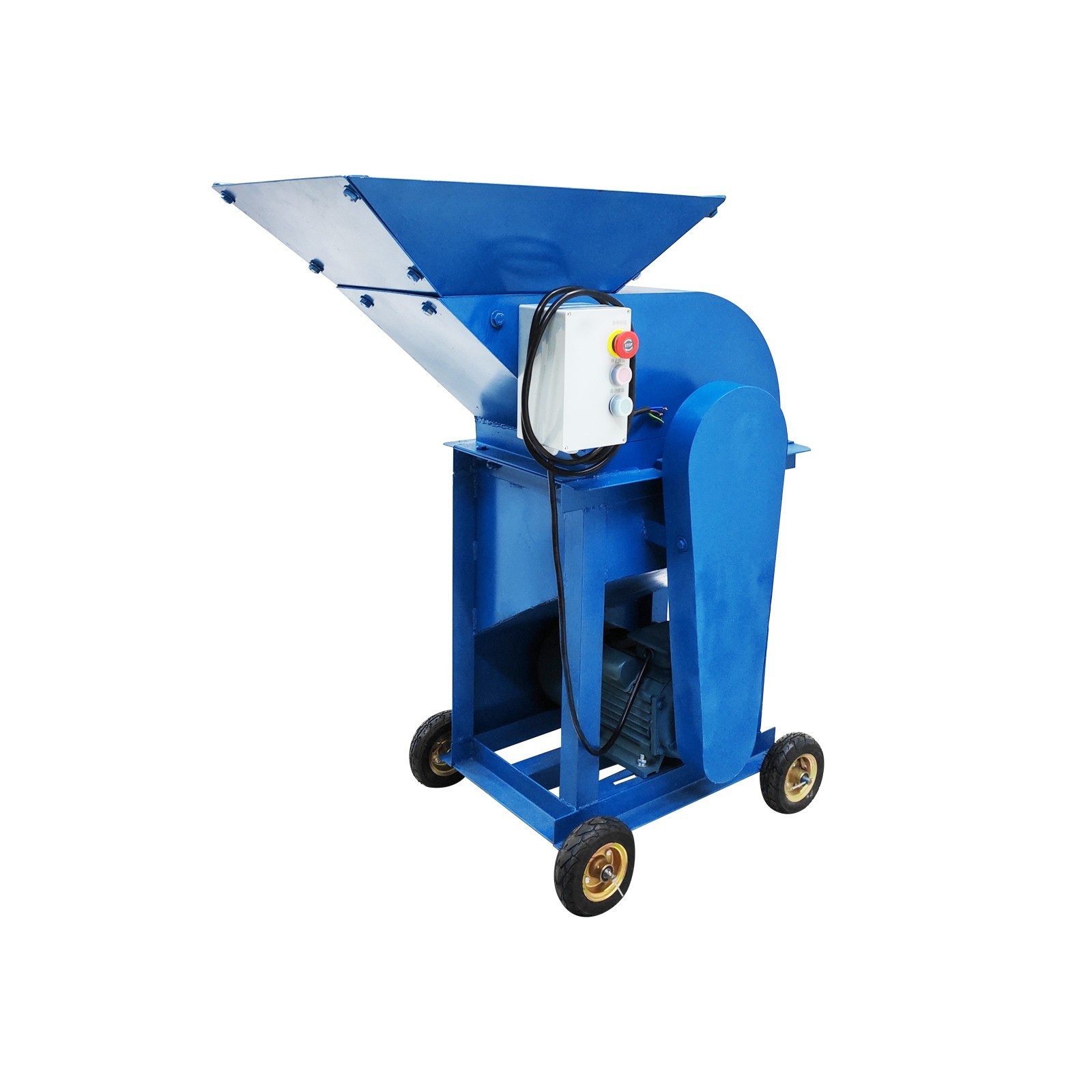 220V Soil Crusher Organic Fertilizer Crusher 2-3Ton/H Pulverizer W/Large Port