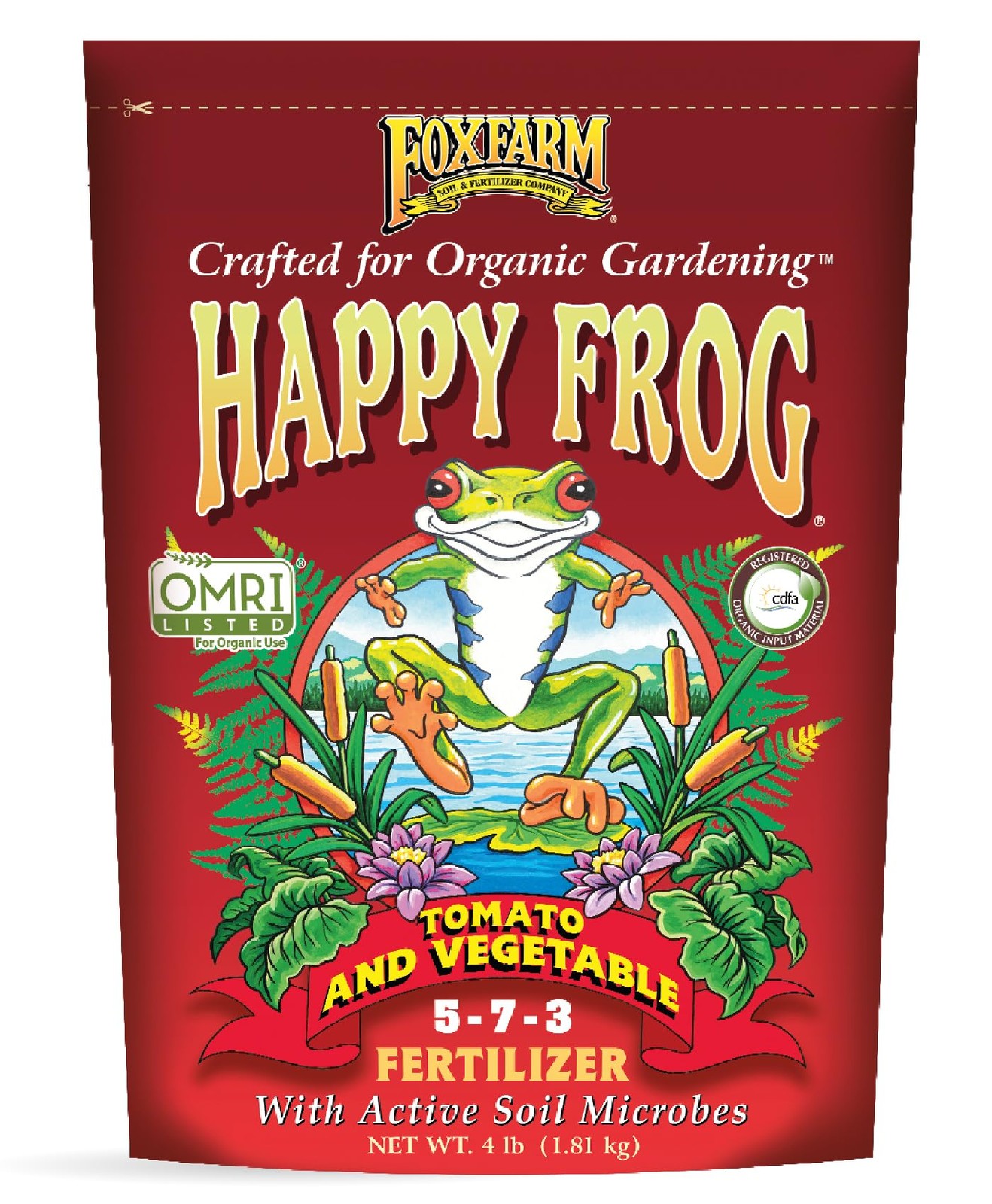 Happy Frog Tomato & Vegetable Fertilizer – Vegetable Fertilizer for Vigorous …