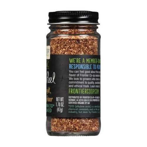 Organic Lemon Peel Granules 1.70 Oz By Frontier Coop