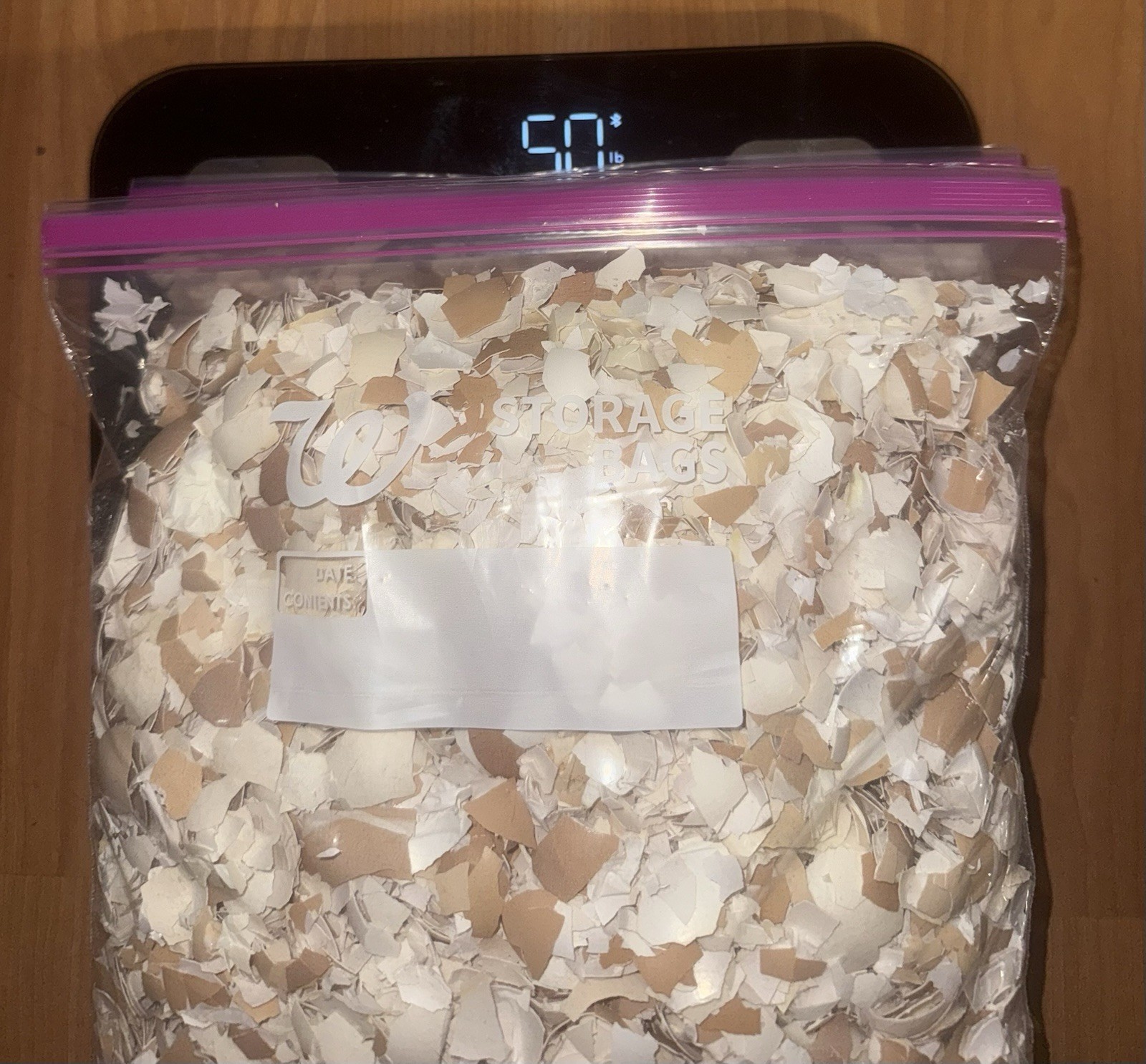 Farm Fresh Free Range Crushed Egg Shells Garden Houseplant Calcium Fertilizer