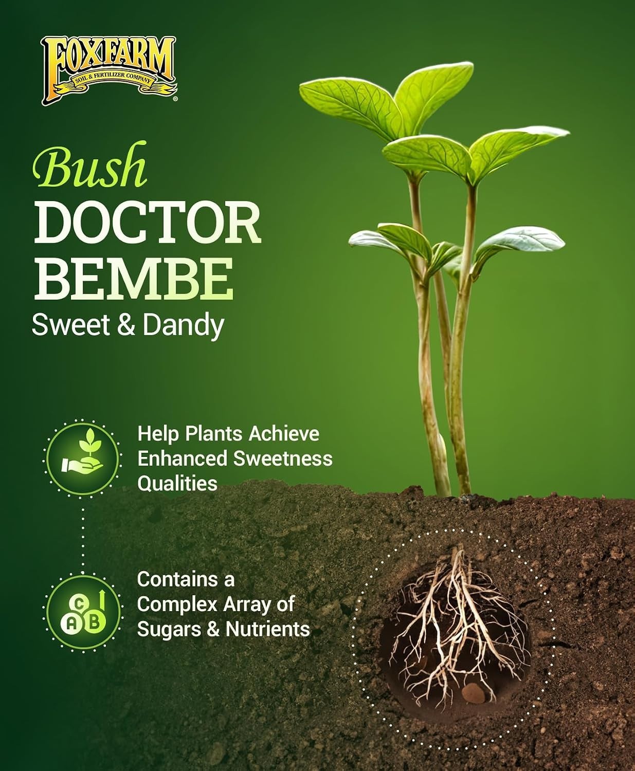Easy-To-Use Bush Doctor Bembé Liquid Fertilizer – Boost Harvest Flavor & Growth