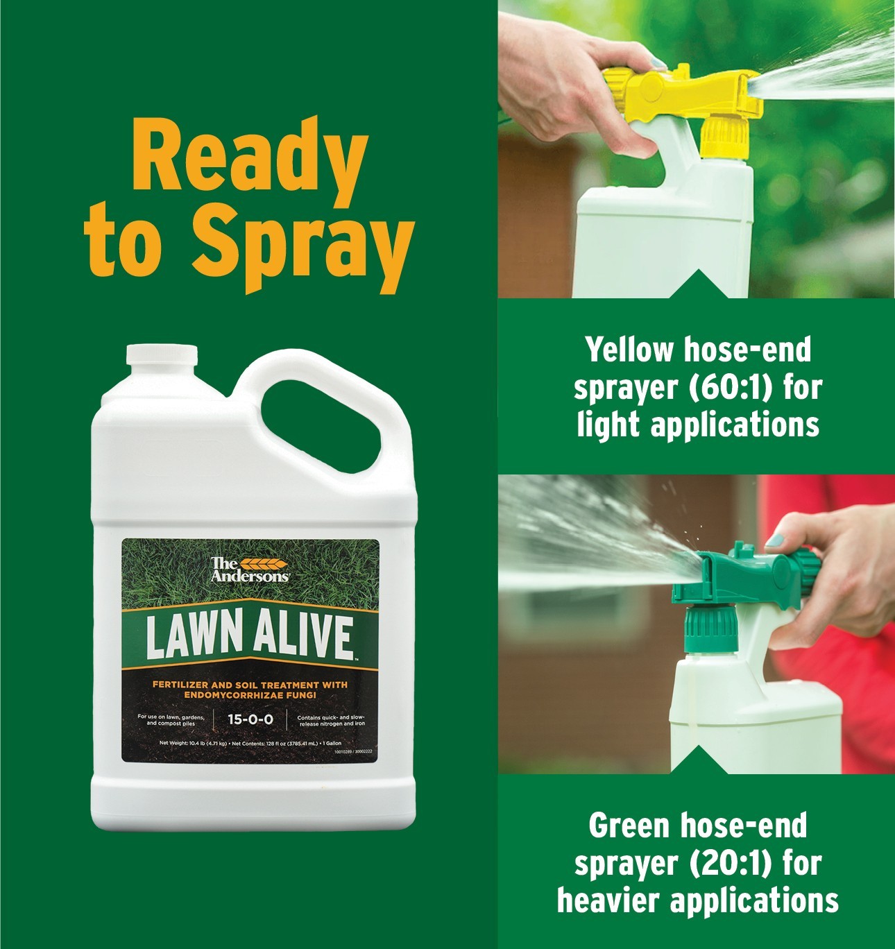 The Andersons Lawn Alive™ 15-0-0 Liquid Lawn Fertilizer & Soil Amendment