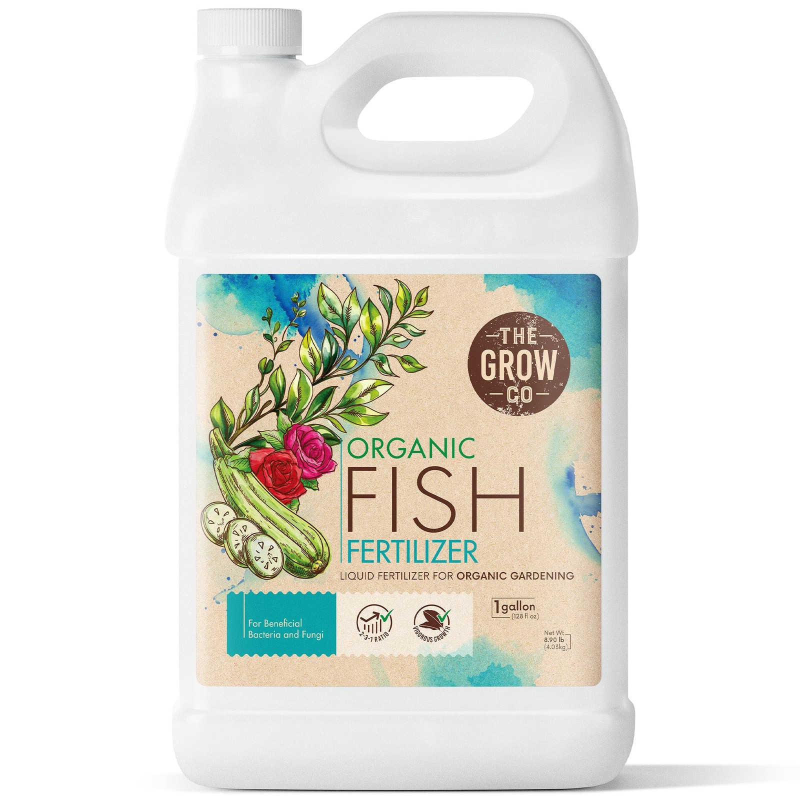 Best 1 Gallon Organic Fish Emulsion Fertilizer for Plants – Ideal Liquid Plants