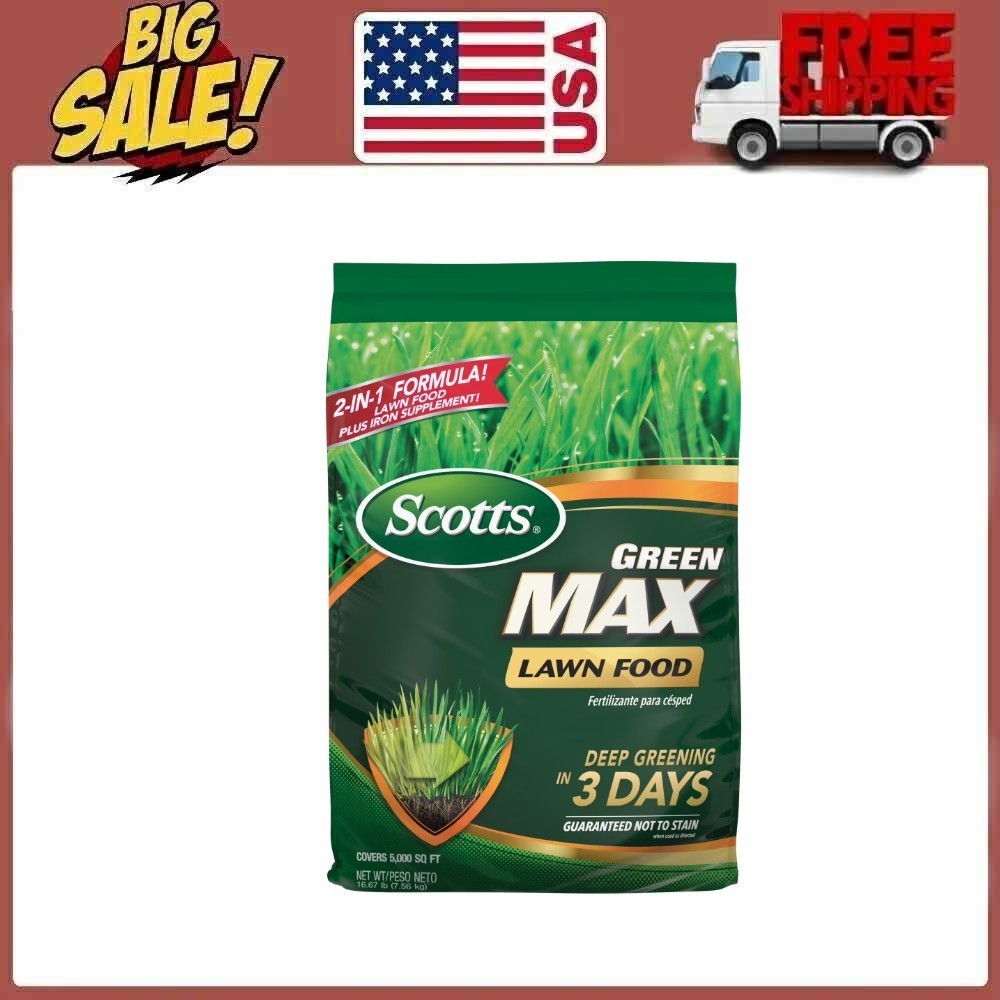 Scotts Green Max Lawn Food. 16.9 lbs.. 5.000 sq. ft.