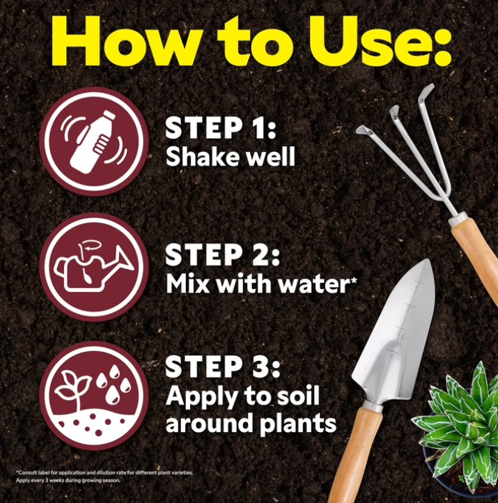 Alaska Fish Fertilizer 5-1-1 Plant Food, 1 gal
