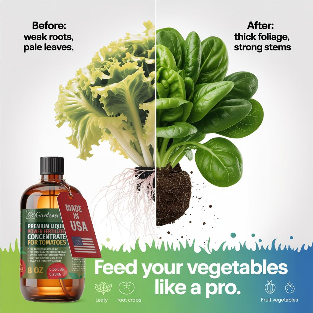 Liquid Power Cucumber Fertilizer – Premium Liquid Plant Food for Cucumbers – Fas