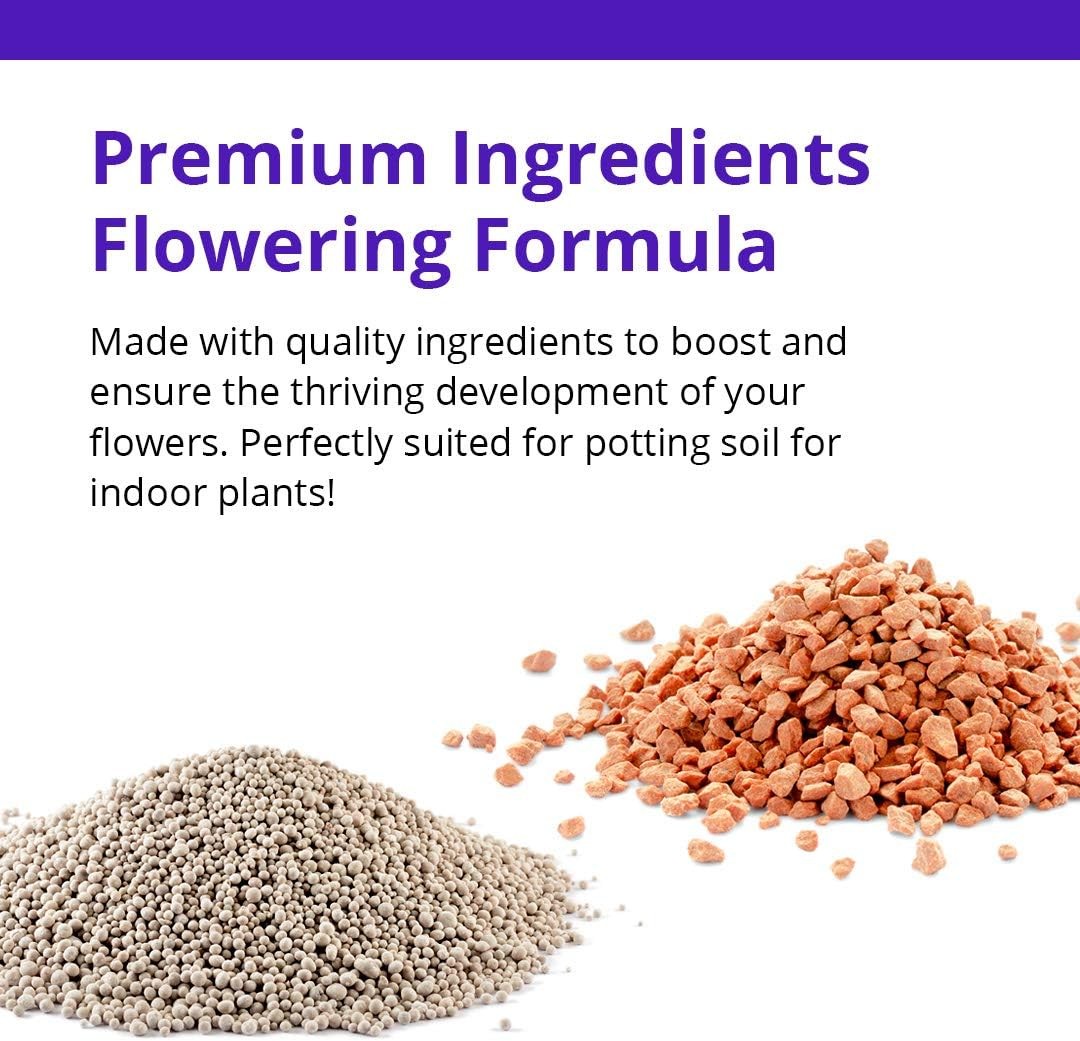 Fertilizante floración 0-7-5 con B1, potasio y fósforo para plantas 32oz