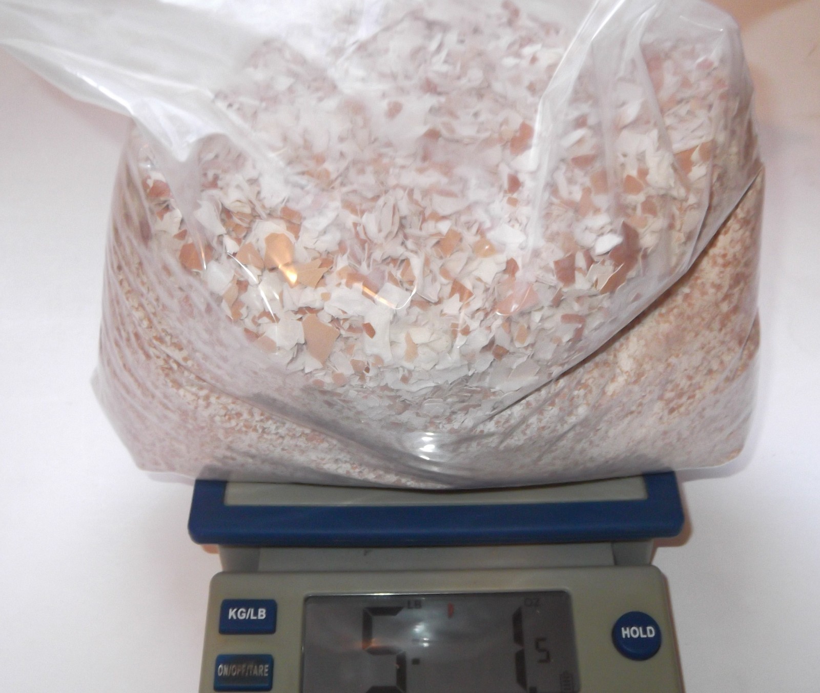 Hand Crushed Egg Shells 5 lbs Most Finely Ground for Garden Slugs